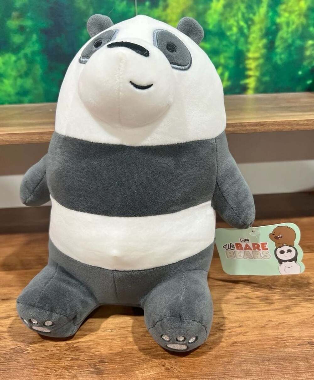 Cartoon Network We Bare Bears Plush Panda Bear Toy